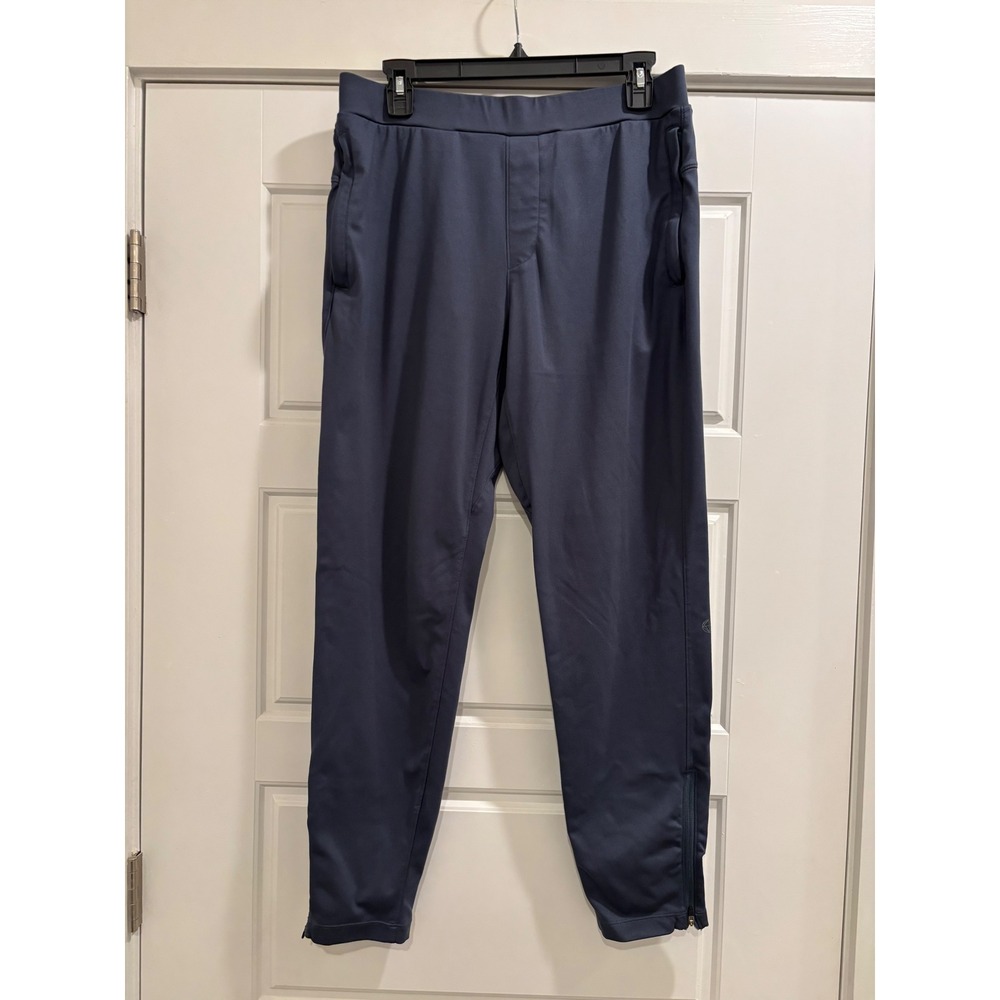 Mondetta Outdoor Project Mens Blue Athletic Jogger Pants Ankle Zip Medium